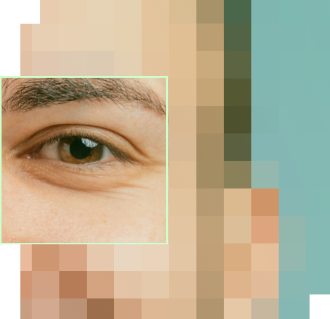 man eye image
